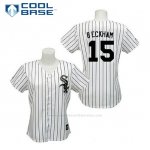 Camiseta Beisbol Hombre Chicago White Sox 15 Gordon Beckham Blanco Cool Base