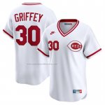 Camiseta Beisbol Hombre Cincinnati Reds Ken Griffey Throwback Cooperstown Collection Limited Blanco