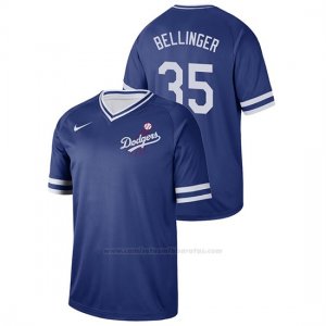 Camiseta Beisbol Hombre Los Angeles Dodgers Cody Bellinger Cooperstown Collection Legend Azul