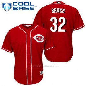 Camiseta Beisbol Hombre Cincinnati Reds Jay Bruce 32 Rojo Alterno Cool Base