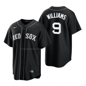 Camiseta Beisbol Hombre Boston Red Sox Ted Williams Replica 2021 Negro