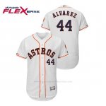 Camiseta Beisbol Hombre Houston Astros Yordan Alvarez Flex Base Autentico Collezione Blanco