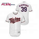 Camiseta Beisbol Hombre Minnesota Twins Trevor Hildenberger 150th Aniversario Patch Flex Base Blanco