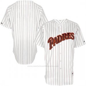 Camiseta Beisbol Hombre San Diego Padres San Diego Turn Back The Clock Blanco Marron