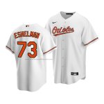 Camiseta Beisbol Hombre Baltimore Orioles Thomas Eshelman Replica Blanco