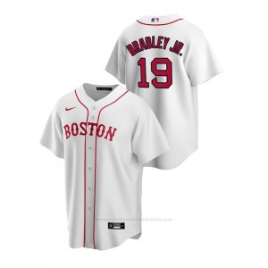 Camiseta Beisbol Hombre Boston Red Sox Jackie Bradley Jr. Replica Alterno Blanco