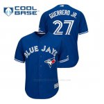 Camiseta Beisbol Hombre Toronto Blue Jays Vladimir Guerrero Jr. Cool Base Majestic Alternato Azul