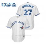 Camiseta Beisbol Hombre Toronto Blue Jays Vladimir Guerrero Jr. Cool Base Majestic Home Blanco