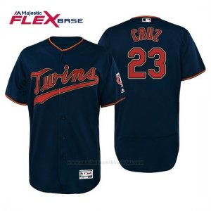 Camiseta Beisbol Hombre Minnesota Twins Nelson Cruz Flex Base Autentico Collezione Alternato Azul