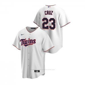 Camiseta Beisbol Hombre Minnesota Twins Nelson Cruz Replica Primera Blanco