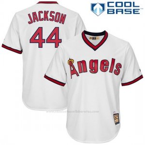 Camiseta Beisbol Hombre Los Angeles Angels Reggie Jackson Blanco Cool Base