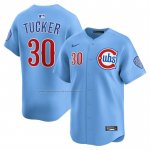 Camiseta Beisbol Hombre Chicago Cubs Kyle Tucker Alternate Limited Azul