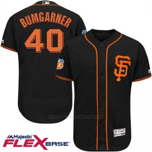 Camiseta Beisbol Hombre San Francisco Giants Blank Negro Flex Base Autentico Coleccion On Field Entrenamiento de Primavera