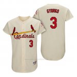 Camiseta Beisbol Hombre St. Louis Cardinals Jedd Gyorko Crema 1967 Turn Back The Clock Autentico