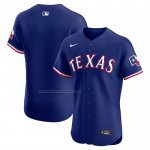 Camiseta Beisbol Hombre Texas Rangers Alternate 2 Elite Azul