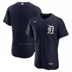 Camiseta Beisbol Hombre Detroit Tigers Alterno Autentico Azul