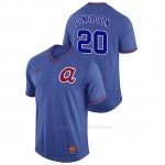 Camiseta Beisbol Hombre Atlanta Braves Josh Donaldson Cooperstown Collection Legend Azul