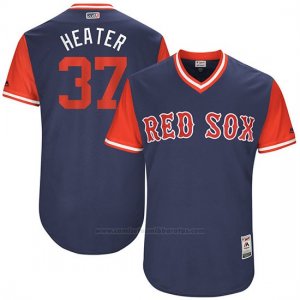 Camiseta Beisbol Hombre Boston Red Sox 2017 Little League World Series Heath Hembree Azul