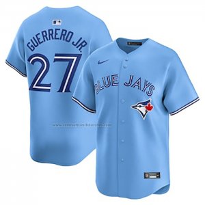Camiseta Beisbol Hombre Toronto Blue Jays Vladimir Guerrero Jr. Limited Alterno Azul