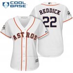 Camiseta Beisbol Mujer Houston Astros 2017 World Series Josh Rojodick Blanco Cool Base
