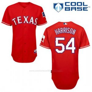 Camiseta Beisbol Hombre Texas Rangers Matt Harrison 54 Rojo Alterno Cool Base