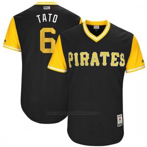 Camiseta Beisbol Hombre Pittsburgh Pirates 2017 Little League World Series Starling Marte Negro