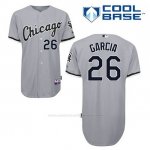 Camiseta Beisbol Hombre Chicago White Sox 26 Avisail Garcia Gris Cool Base