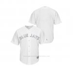 Camiseta Beisbol Hombre Toronto Blue Jays 2019 Players Weekend Replica Blanco