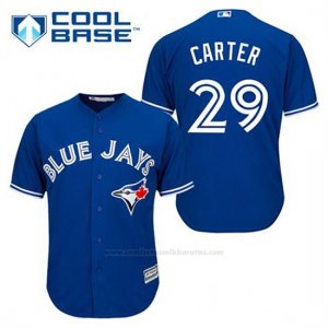 Camiseta Beisbol Hombre Toronto Blue Jays Joe Carter 29 Azul Alterno Cool Base