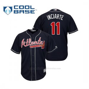 Camiseta Beisbol Hombre Atlanta Braves Ender Inciarte Cool Base Alternato 2019 Azul