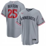 Camiseta Beisbol Hombre Minnesota Twins Byron Buxton 2026 All Star Replica Gris