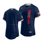 Camiseta Beisbol Hombre Boston Red Sox 2021 All Star Autentico Azul