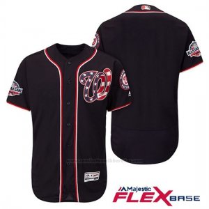 Camiseta Beisbol Hombre Washington Nationals Azul 2018 All Star Flex Base