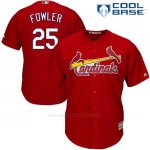 Camiseta Beisbol Hombre St. Louis Cardinals 25 Dexter Fowler Rojo2017 Cool Base