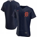 Camiseta Beisbol Hombre Detroit Tigers Personalizada Azul