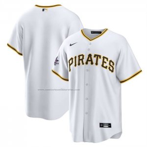 Camiseta Beisbol Hombre Pittsburgh Pirates 2025 All Star Game Home Replica Blanco