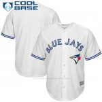 Camiseta Beisbol Hombre Toronto Blue Jays Big Tall Blanco Cool Base