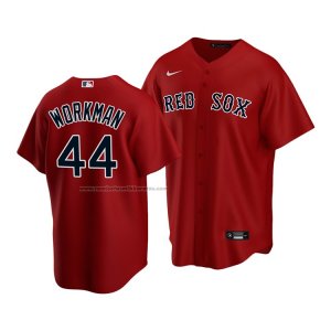 Camiseta Beisbol Hombre Boston Red Sox Red Brandon Workman Replica Rojo