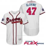 Camiseta Beisbol Hombre Atlanta Braves 47 Tom Glavine Blanco 2017 All Star Flex Base