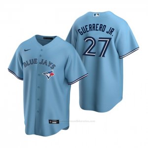 Camiseta Beisbol Hombre Toronto Blue Jays Vladimir Guerrero Jr. Alterno Replica Azul