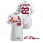 Camiseta Beisbol Hombre St. Louis Cardinals Jack Flaherty Autentico Nike Blanco
