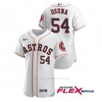 Camiseta Beisbol Hombre Houston Astros Roberto Osuna Autentico Nike Blanco