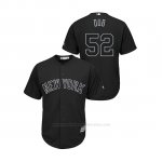 Camiseta Beisbol Hombre New York Yankees Cc Sabathia 2019 Players Weekend Replica Negro
