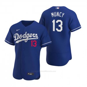 Camiseta Beisbol Hombre Los Angeles Dodgers Max Muncy Autentico 2020 Alterno Azul