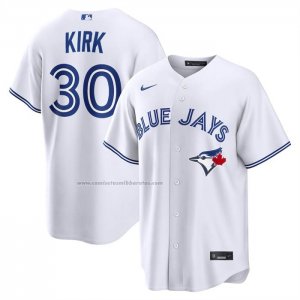 Camiseta Beisbol Hombre Toronto Blue Jays Alejandro Kirk Primera Replica Blanco
