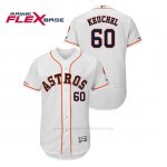 Camiseta Beisbol Hombre Houston Astros Dallas Keuchel 150th Aniversario Patch Flex Base Blanco
