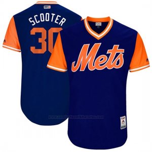 Camiseta Beisbol Hombre New York Mets 2017 Little League World Series Michael Conforto Royal