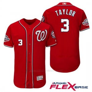 Camiseta Beisbol Hombre Washington Nationals Michael Taylor Scarlet 2018 All Star Alterno Flex Base