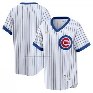 Camiseta Beisbol Hombre Chicago Cubs Primera Cooperstown Collection Blanco