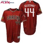 Camiseta Beisbol Hombre Arizona Diamondbacks 44 Paul Goldschmidt 2017 Entrenamiento de Primavera Flex Base
